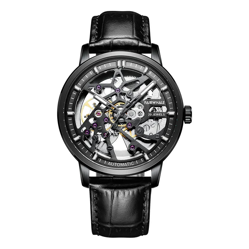 FAIRWHALE skeleton watch
