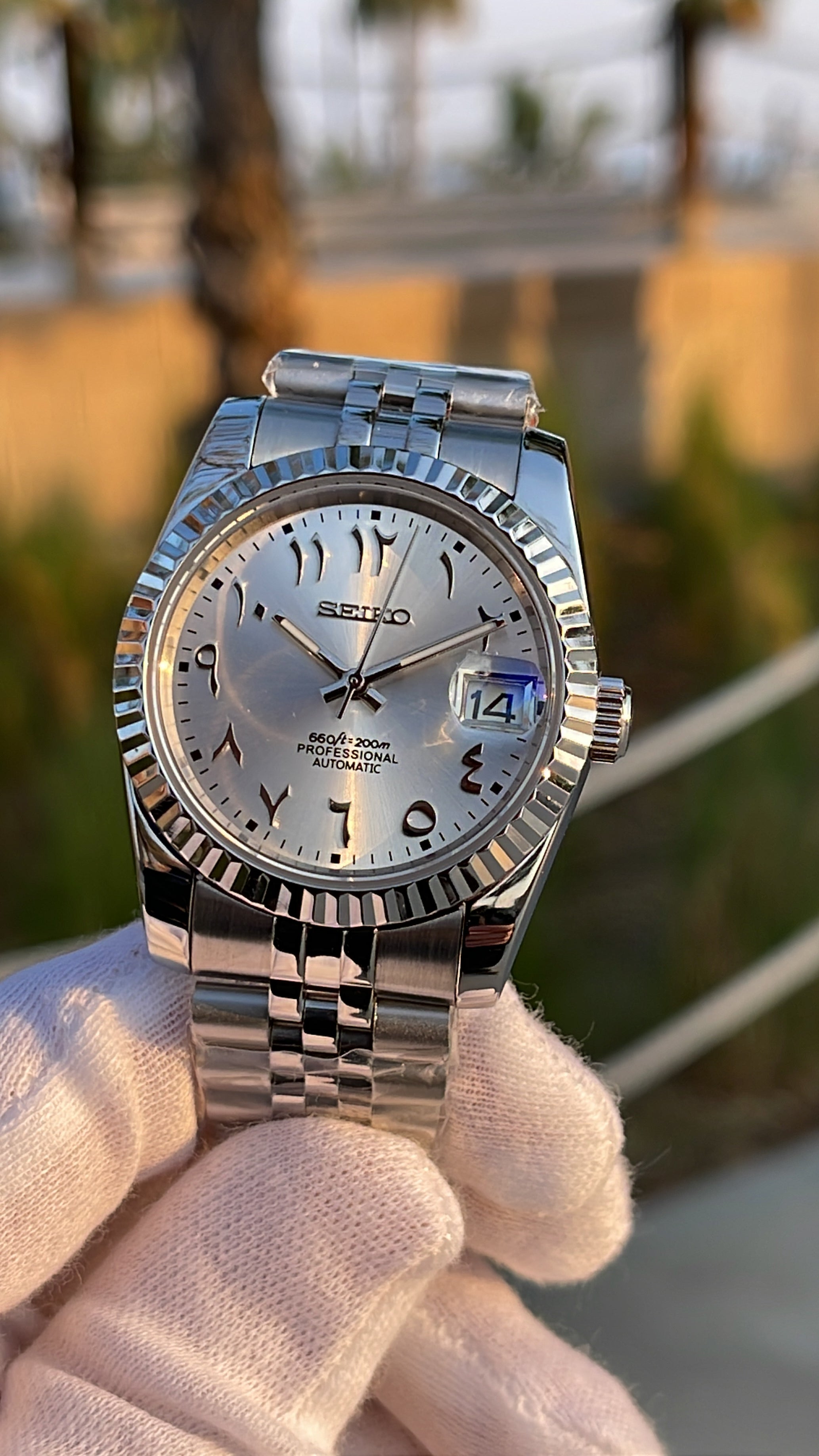 SEIKO MOD (SILVER VERSION)