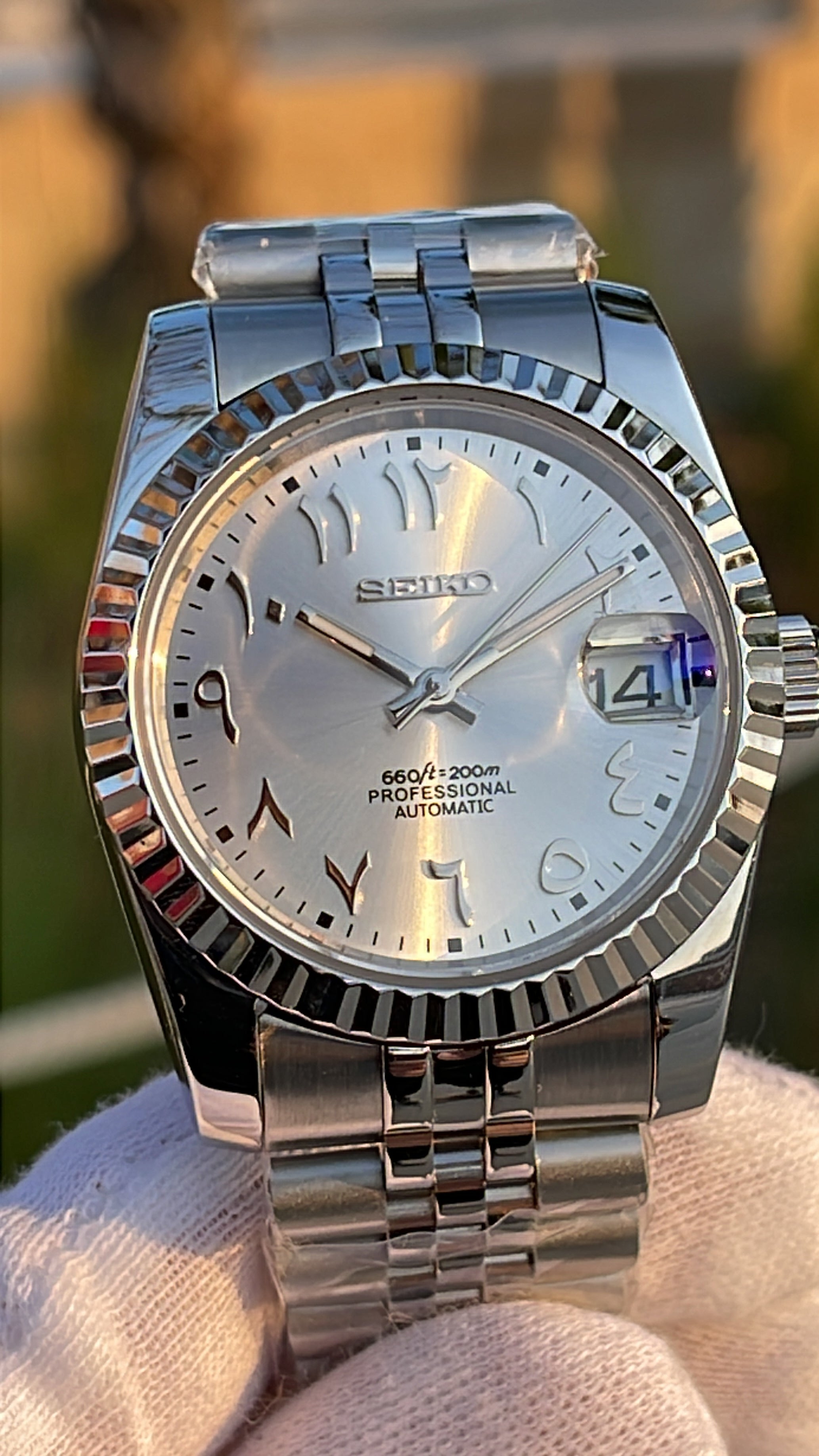 SEIKO MOD (SILVER VERSION)