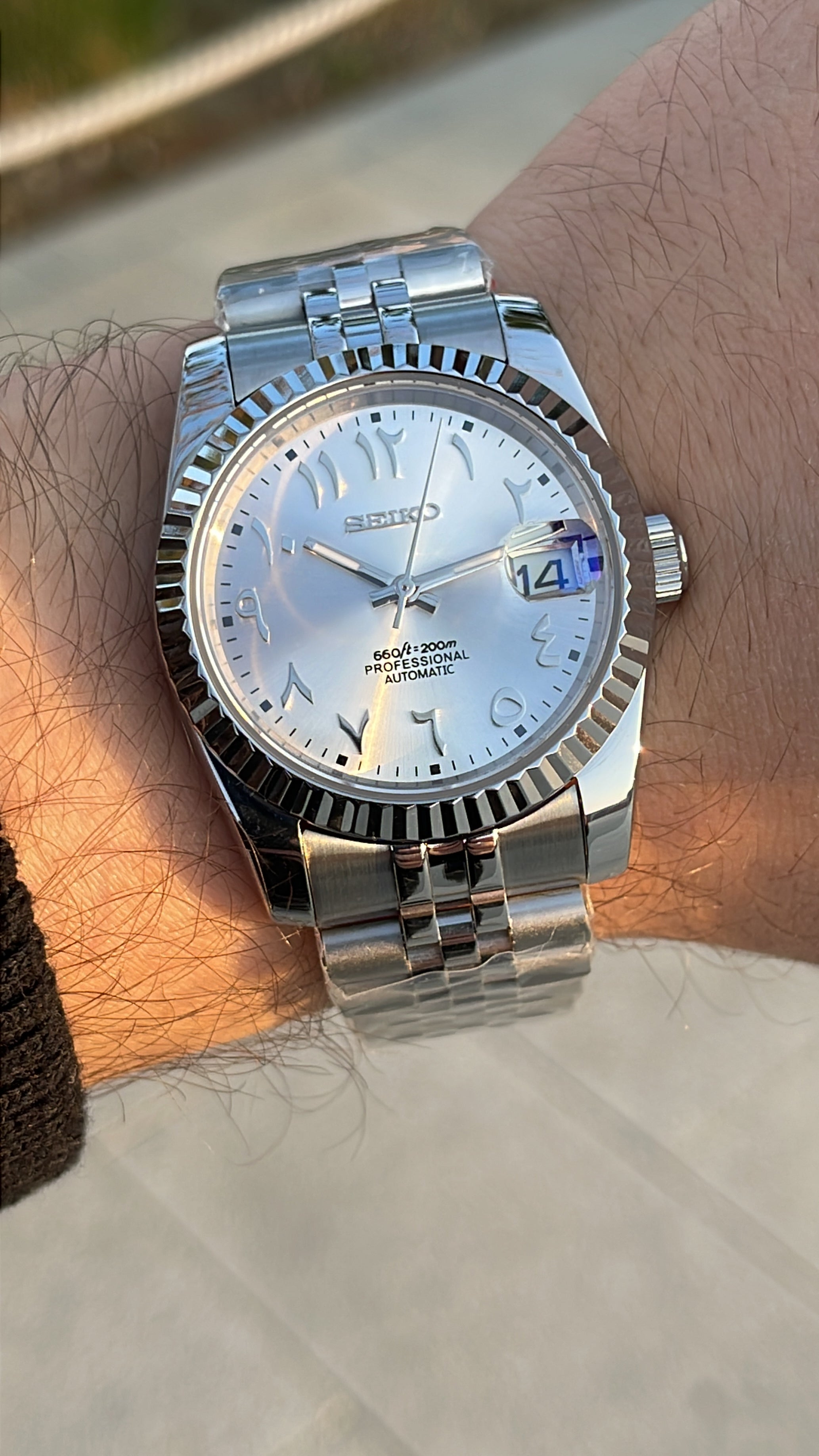 SEIKO MOD (SILVER VERSION)