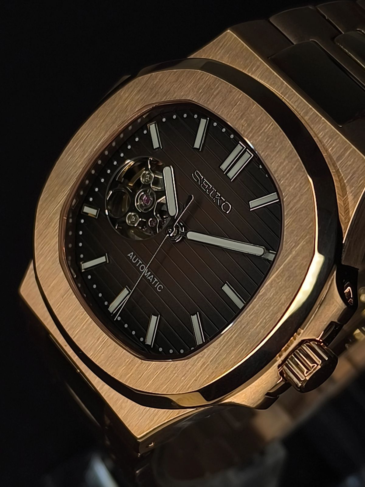 Seiko Nautilus Rose gold